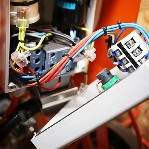 Boitier électronique de ponceuse industrielle